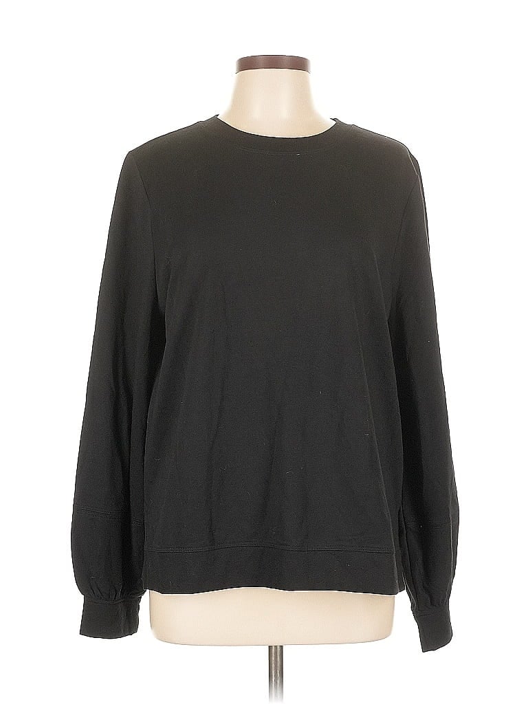 Pre-owned Banana Republic Factory Store Pullover Sweater In Black