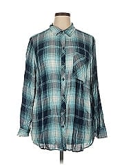 Terra & Sky Long Sleeve Button Down Shirt