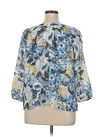 Counterparts 3/4 Sleeve Blouse (view 2)