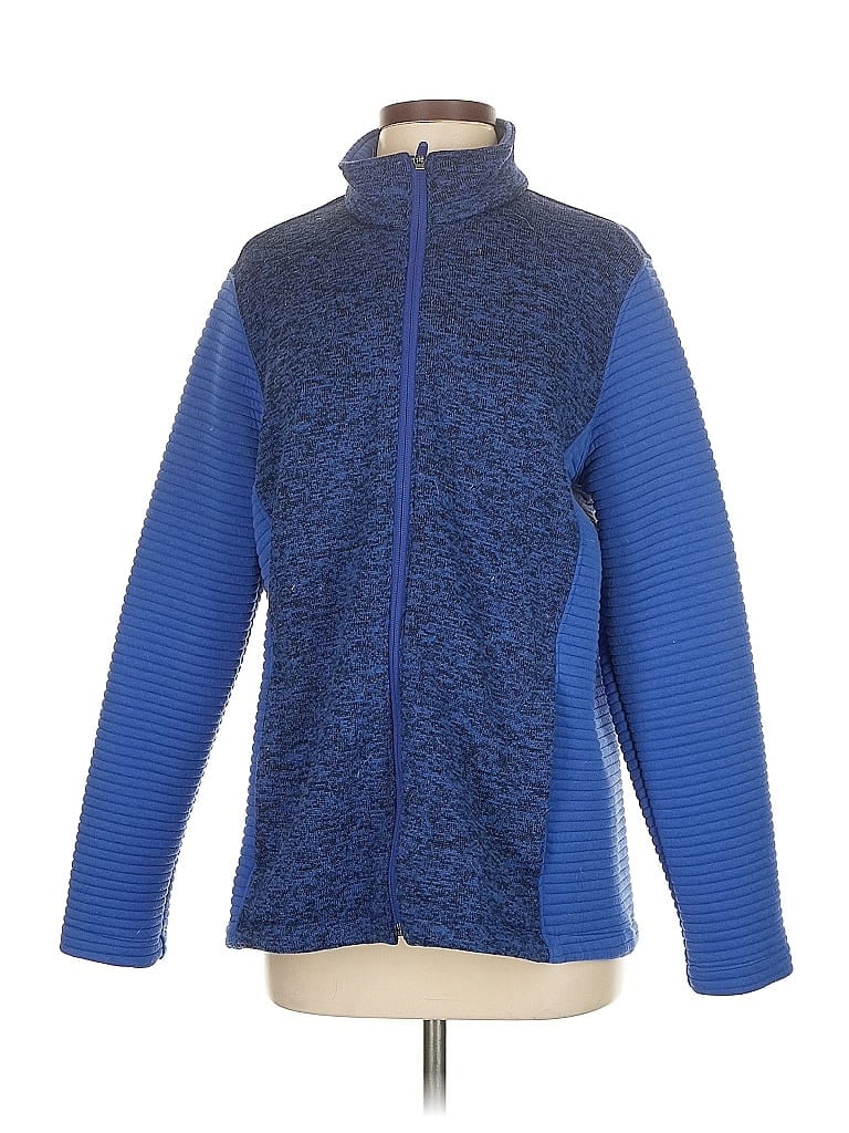 Pre-owned Lands' End Jacket In Blue