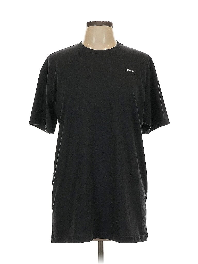 Next Level Apparel Solid Black Active T-Shirt Size L - photo 1