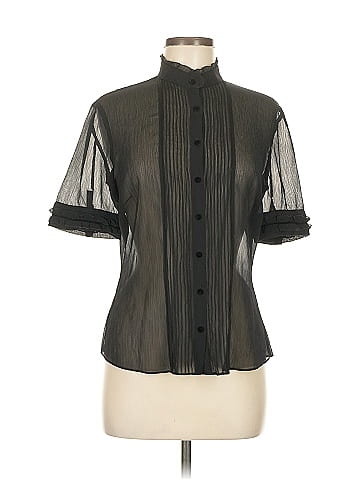 Tahari by ASL Short Sleeve Blouse (view 1)