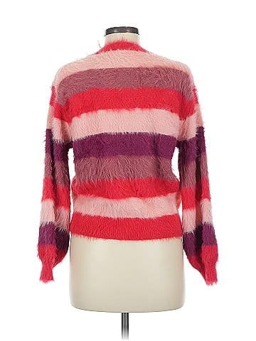 Woven Heart Pullover Sweater (view 2)