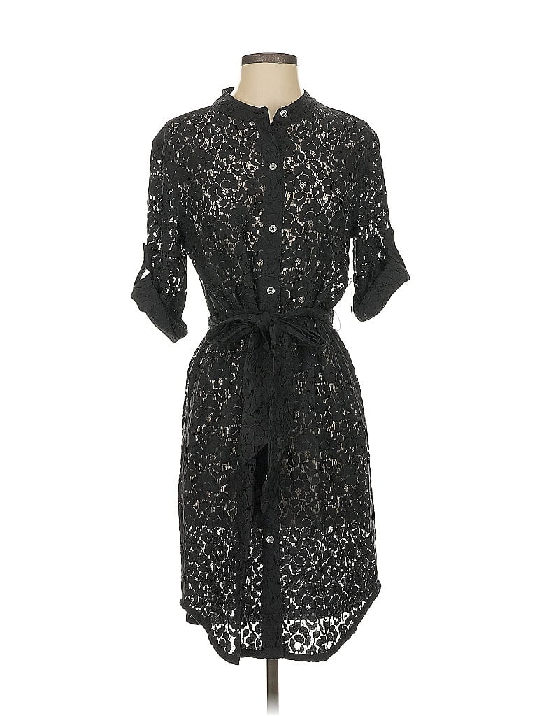 Pre-owned Dknyc Casual Dress In Black