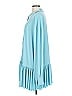 Norma Kamali Blue Long Sleeve Blouse Size L - photo 5