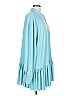 Norma Kamali Blue Long Sleeve Blouse Size L - photo 4