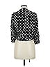 Easel 100% Rayon Polka Dots Black Cardigan Size M - photo 2