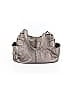Brighton 100% Leather Metallic Silver Gray Leather Shoulder Bag One size - photo 3