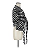 Easel 100% Rayon Polka Dots Black Cardigan Size M - photo 4