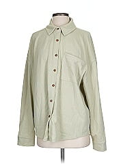 Oak + Fort Long Sleeve Button Down Shirt