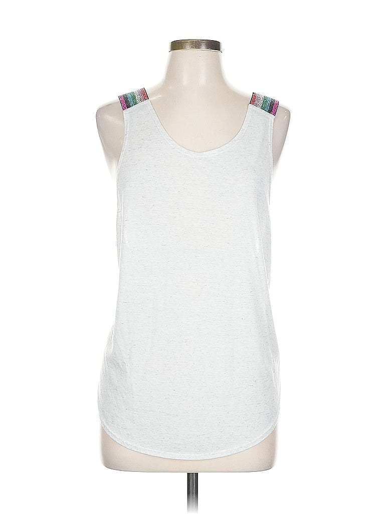 Terez White Gray Tank Top Size L - photo 1