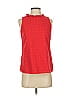 Ann Taylor LOFT Outlet Red Sleeveless Blouse Size S - photo 1