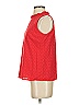 Ann Taylor LOFT Outlet Red Sleeveless Blouse Size S - photo 5