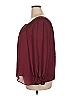 LC Lauren Conrad Burgundy 3/4 Sleeve Blouse Size XXL - photo 5