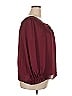 LC Lauren Conrad Burgundy 3/4 Sleeve Blouse Size XXL - photo 4