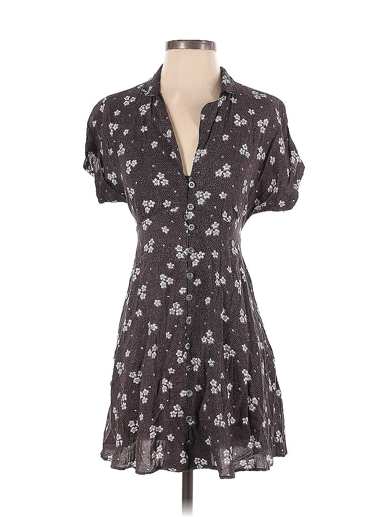 Kimchi Blue 100% Rayon Black Casual Dress Size S - photo 1