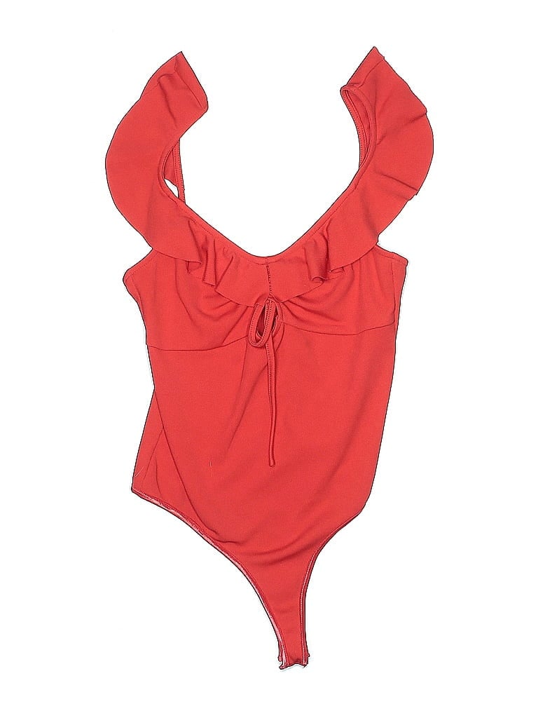 Pre-owned Astr Bodysuit In Red