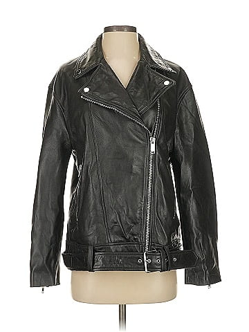 Zara Faux Leather Jacket (view 1)
