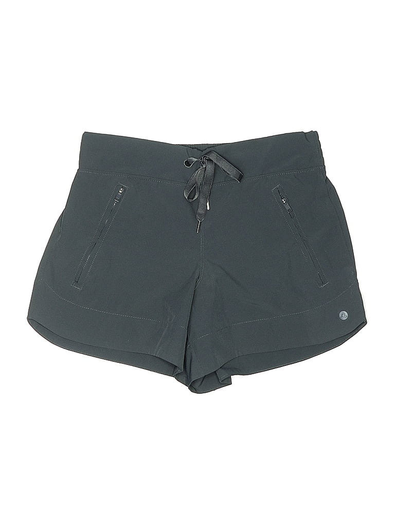 Apana Solid Teal Athletic Shorts Size S - photo 1