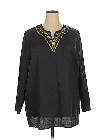 Liz & Me Long Sleeve Blouse (view 1)