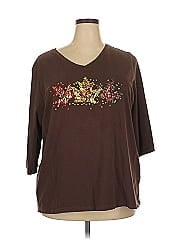 Catherines 3/4 Sleeve T Shirt