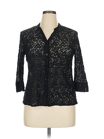 Notations 3/4 Sleeve Blouse (view 1)