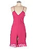 Maje 100% Polyester Solid Pink Romper Size S - photo 1