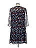 Tanya Taylor 100% Silk Print Blue Cocktail Dress Size 6 - photo 2