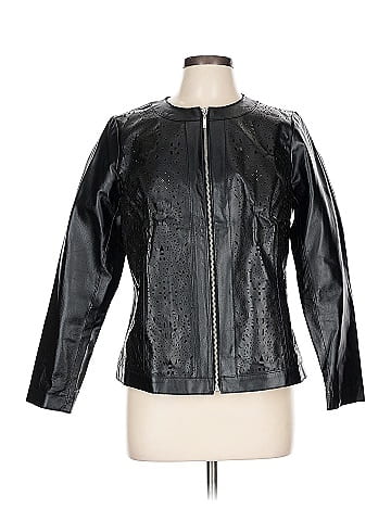 Jessica London Leather Jacket (view 1)