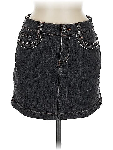 krush Denim Skirt (view 1)