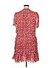 Tanya Taylor 100% Polyester Red Cocktail Dress Size 14 - photo 2