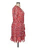 Tanya Taylor 100% Polyester Red Cocktail Dress Size 14 - photo 4