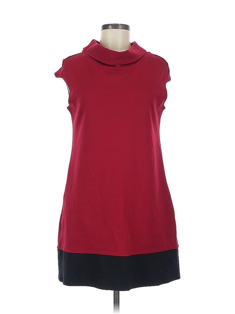 Pre-owned Express Casual Dress In Burgundy