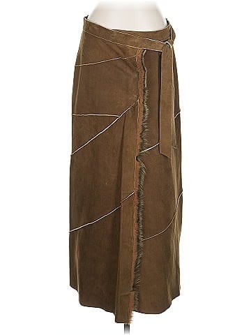 Fendi Vintage Leather Skirt (view 1)