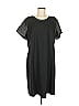 DKNYC Solid Black Casual Dress Size 16 - photo 1