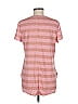 Soho JEANS NEW YORK & COMPANY Stripes Pink Short Sleeve T-Shirt Size M - photo 2