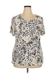 Jm Collection Short Sleeve Blouse