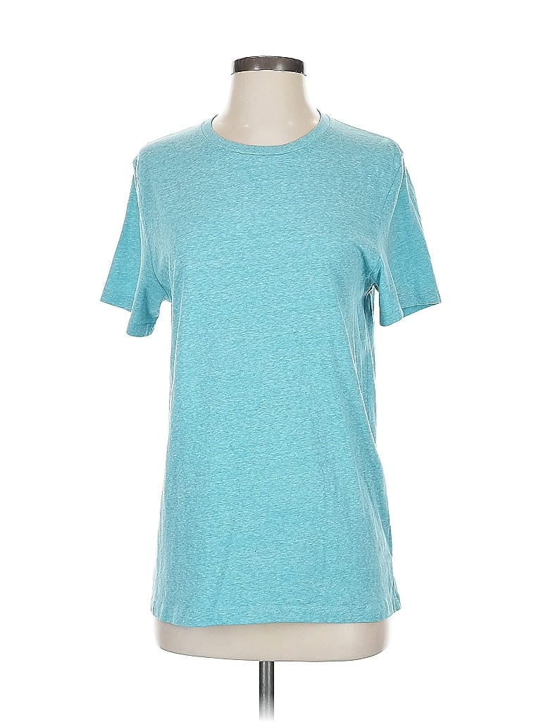 Pre-owned Assorted Brands Short Sleeve T-shirt In Blue