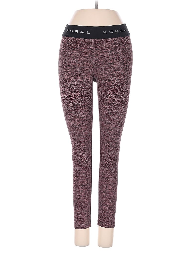 Koral Burgundy Active Pants Size S - photo 1