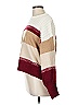 Storia 100% Acrylic Color Block Burgundy Pullover Sweater Size M - photo 5
