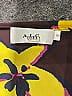 A.L.C. 100% Polyester Print Brown Casual Dress Size 14 - photo 7