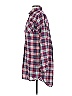 Burton Durable Goods 100% Cotton Plaid Burgundy Casual Dress Size S - photo 4