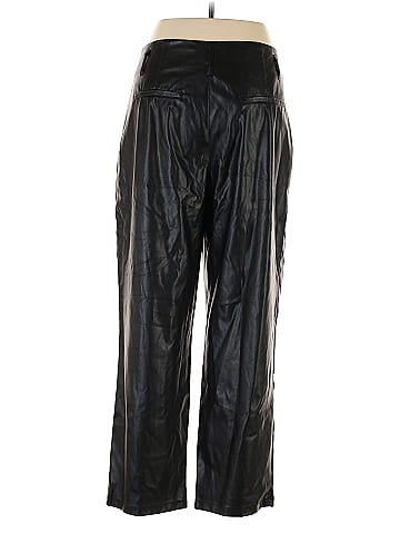 Who What Wear Faux Leather Pants (view 2)