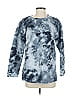 Cuddl Duds 100% Polyester Tie-dye Blue Pullover Sweater Size S - photo 1
