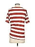 Mystree Stripes Red Short Sleeve T-Shirt Size S - photo 2