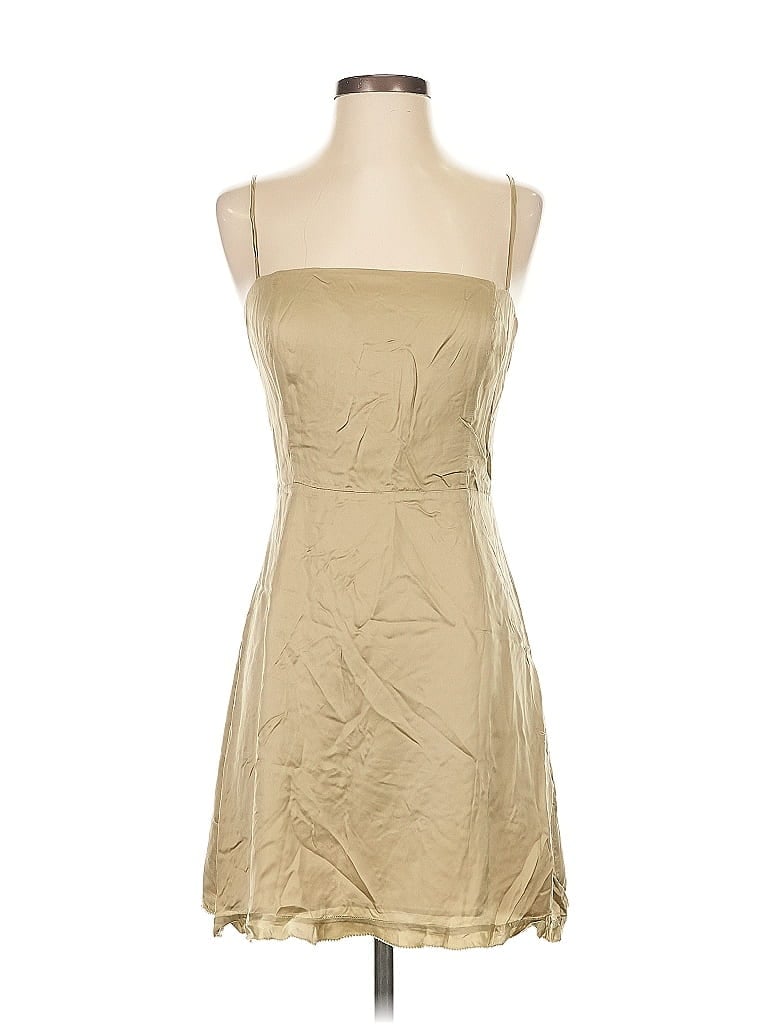 Pre-owned Wilfred Cocktail Dress In Brown