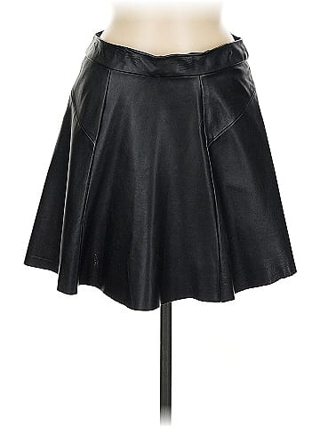 Wink Faux Leather Skirt (view 1)