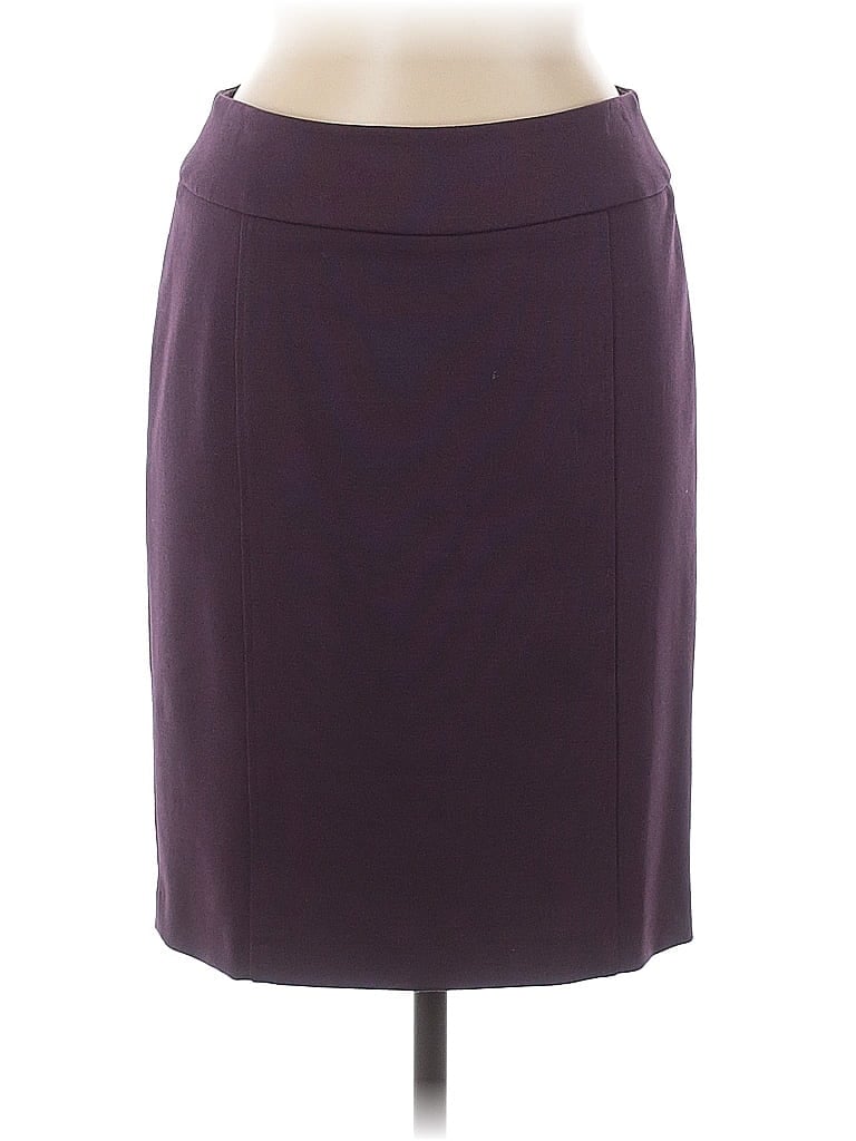Pre-owned Halogen Casual Skirt In Purple