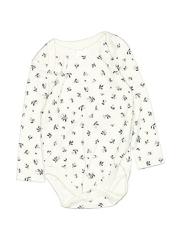 Shabby Chic Long Sleeve Onesie (view 1)