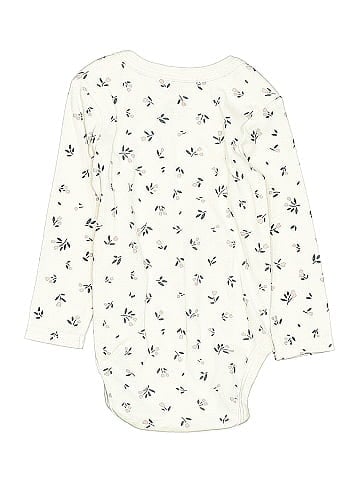 Shabby Chic Long Sleeve Onesie (view 2)